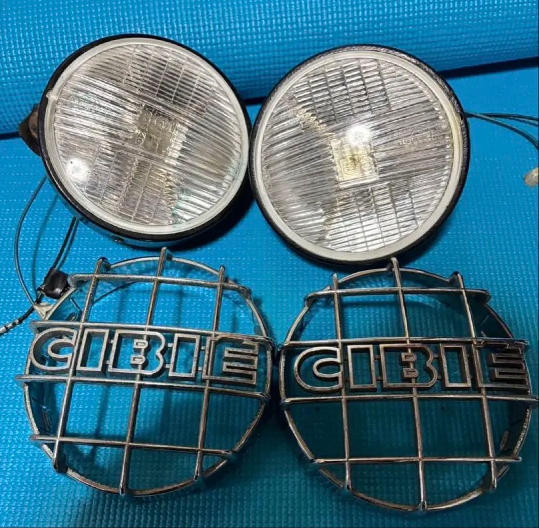 CIBIE ヘッドライト メッキストーンガード