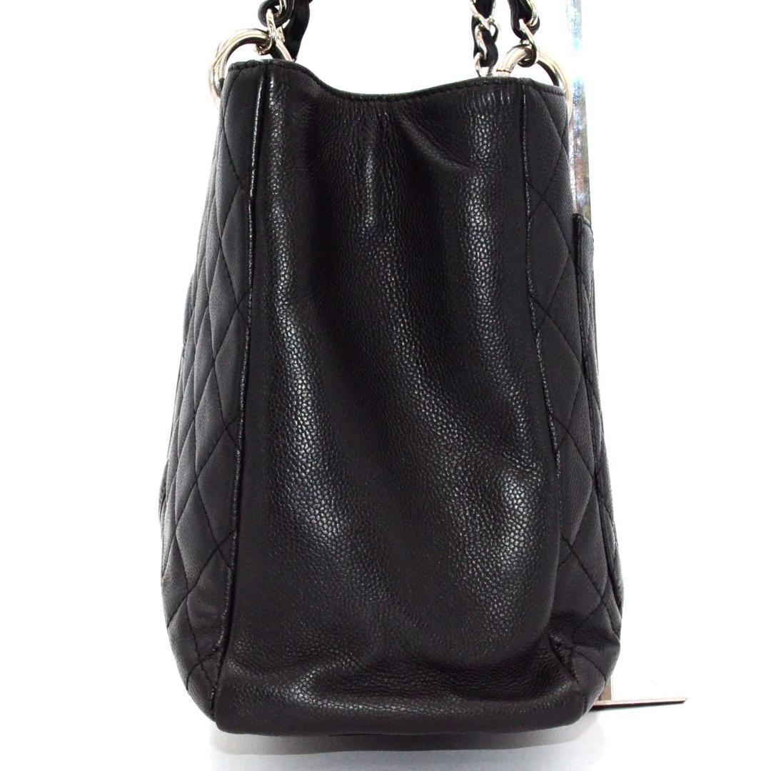 シャネル チェーントート ＧＳＴ キャビアスキン ブラック