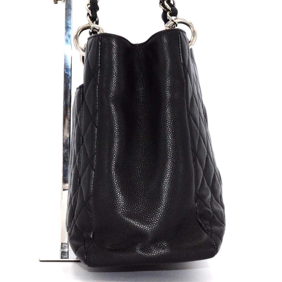 シャネル チェーントート ＧＳＴ キャビアスキン ブラック