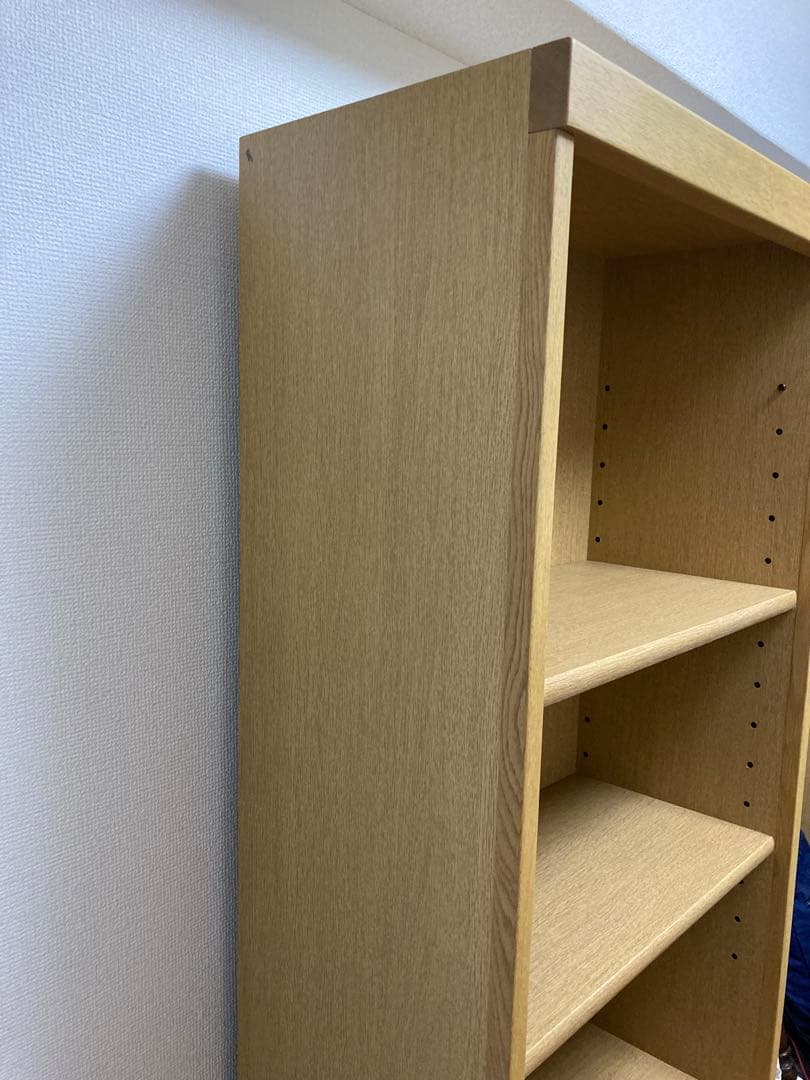 浜本工芸 木製 4段本棚 ナチュラル