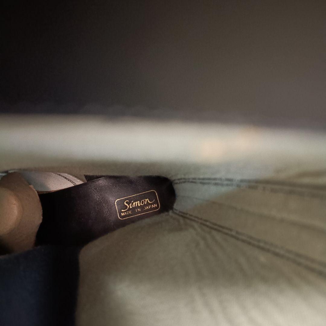 ブラックレザー ジッパーブーツ