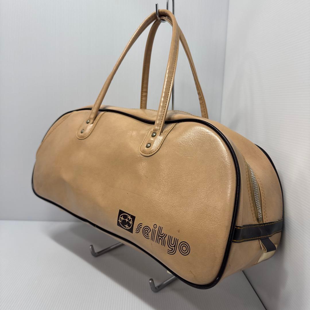 【激レア】ヴィンテージ SUBARU 80s 旧ロゴ レザー ボストンバッグ