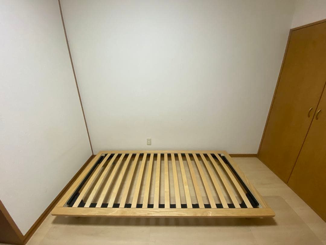 無印良品　木製ベッドフレーム