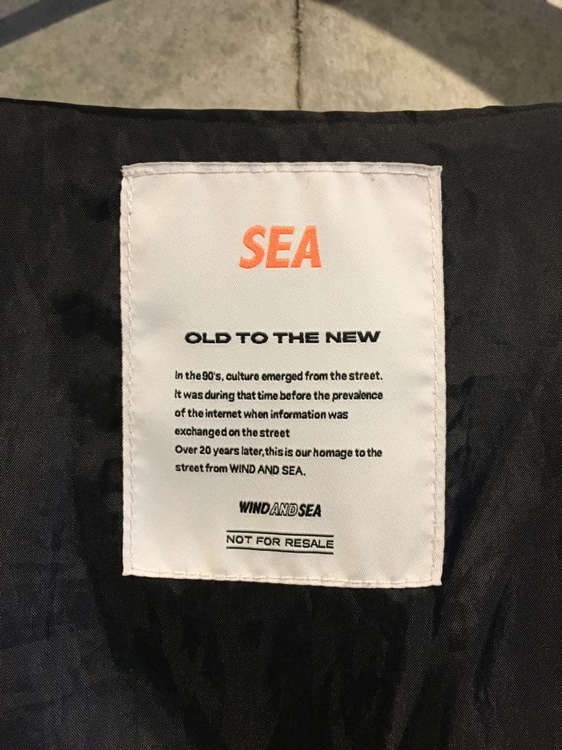 WIND AND SEA ウィンダンシー リフレクションナイロンパーカー