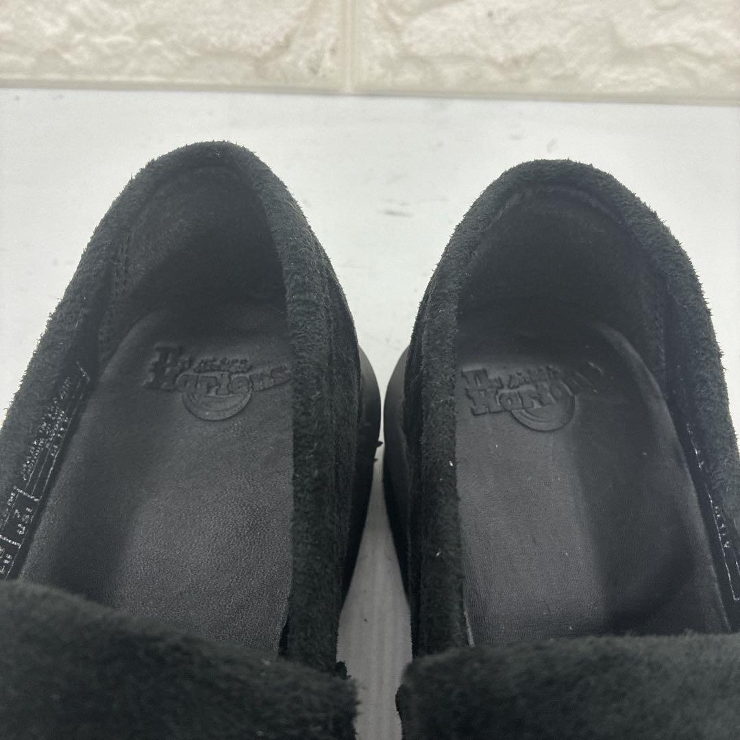 【美品】ドクターマーチン エイドリアン スナッフル 24 ビットローファー 黒