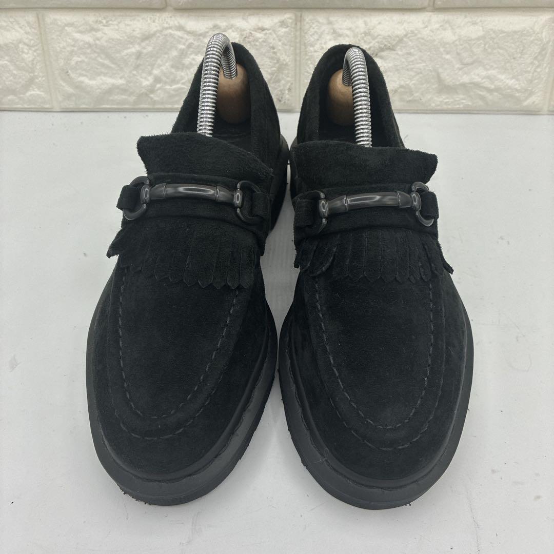 【美品】ドクターマーチン エイドリアン スナッフル 24 ビットローファー 黒