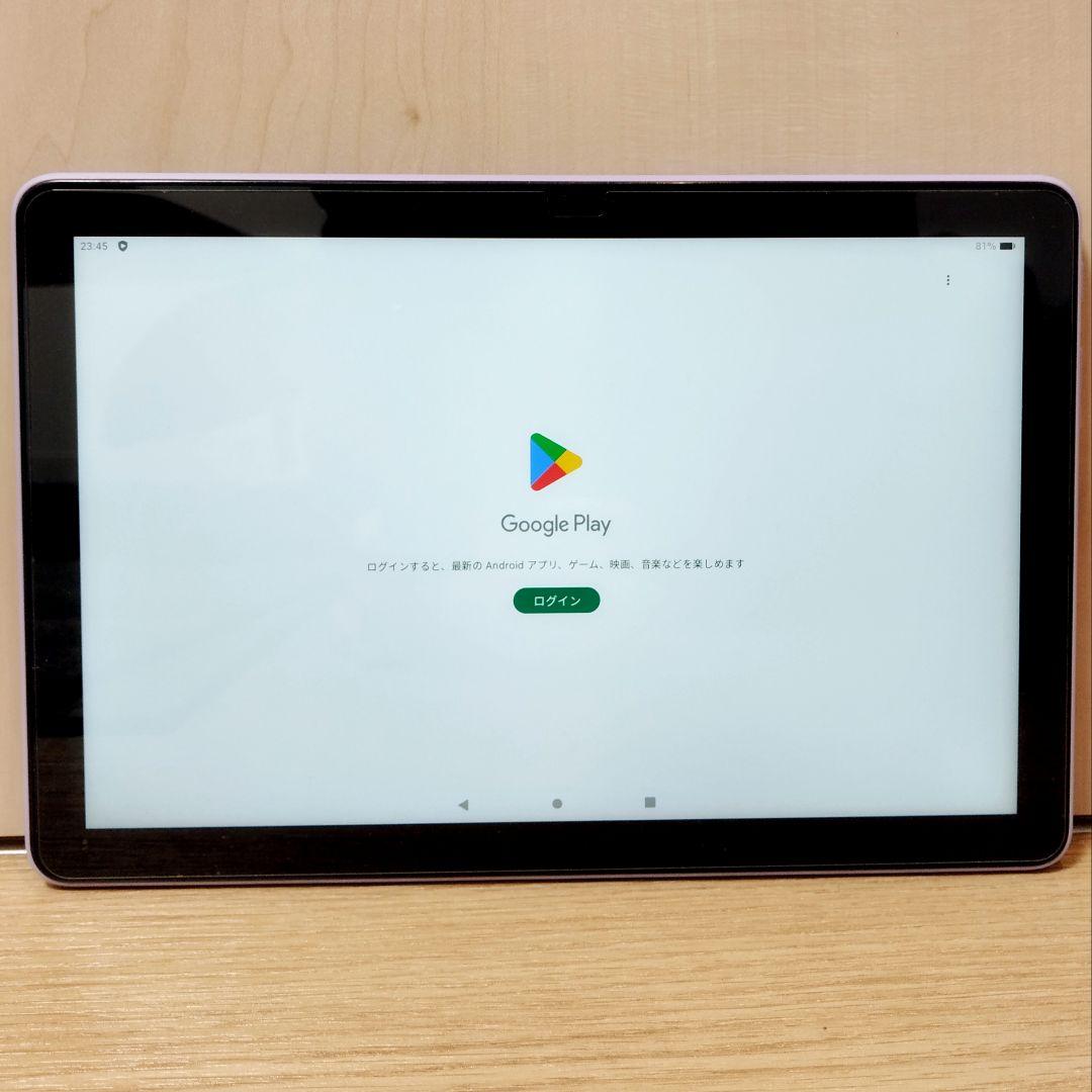 美品 Fire HD 10 パープル 最新第13世代 ガラスフィルム付き