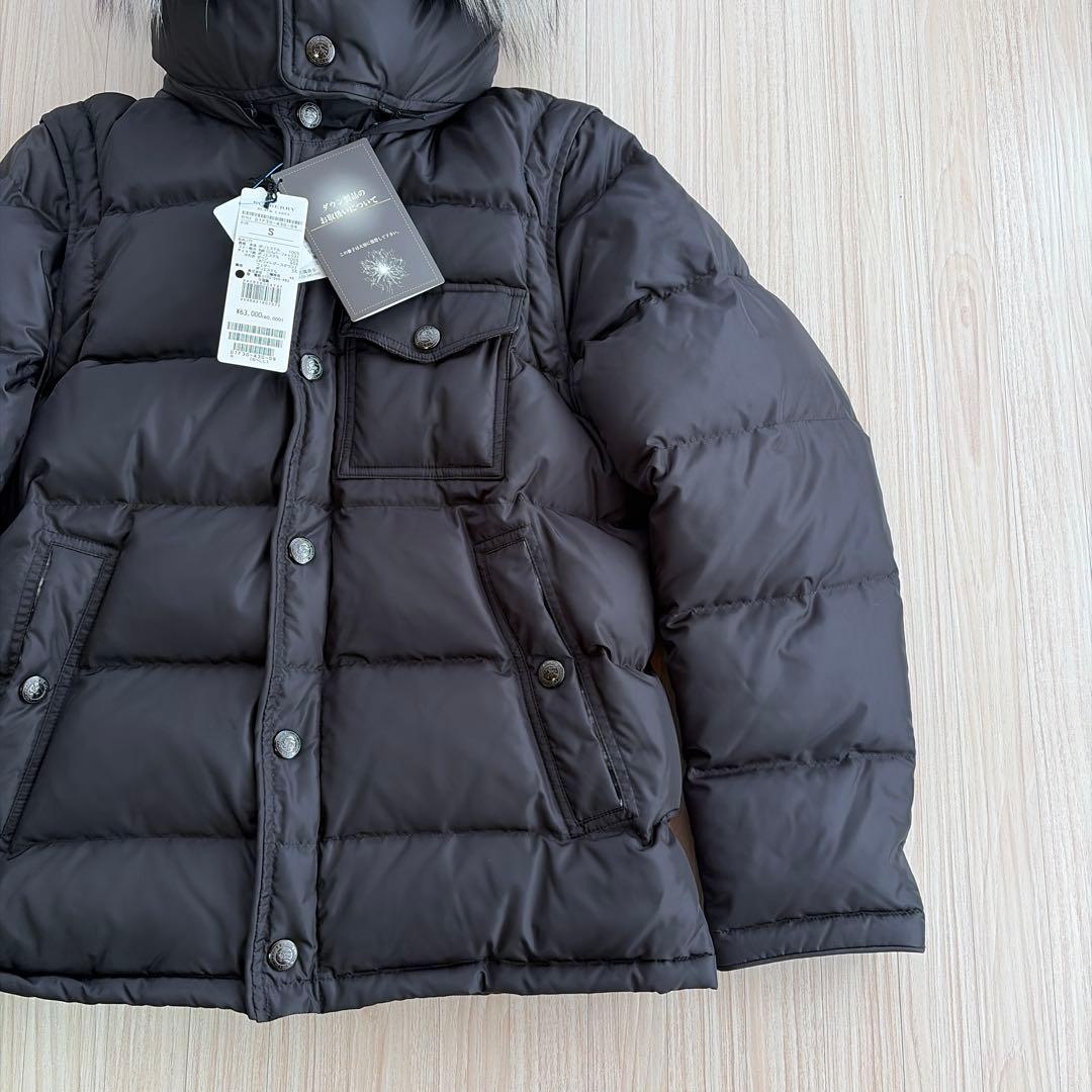 新品 バーバリーブラックレーベル ダウンジャケット Sサイズ 三陽商会 未使用