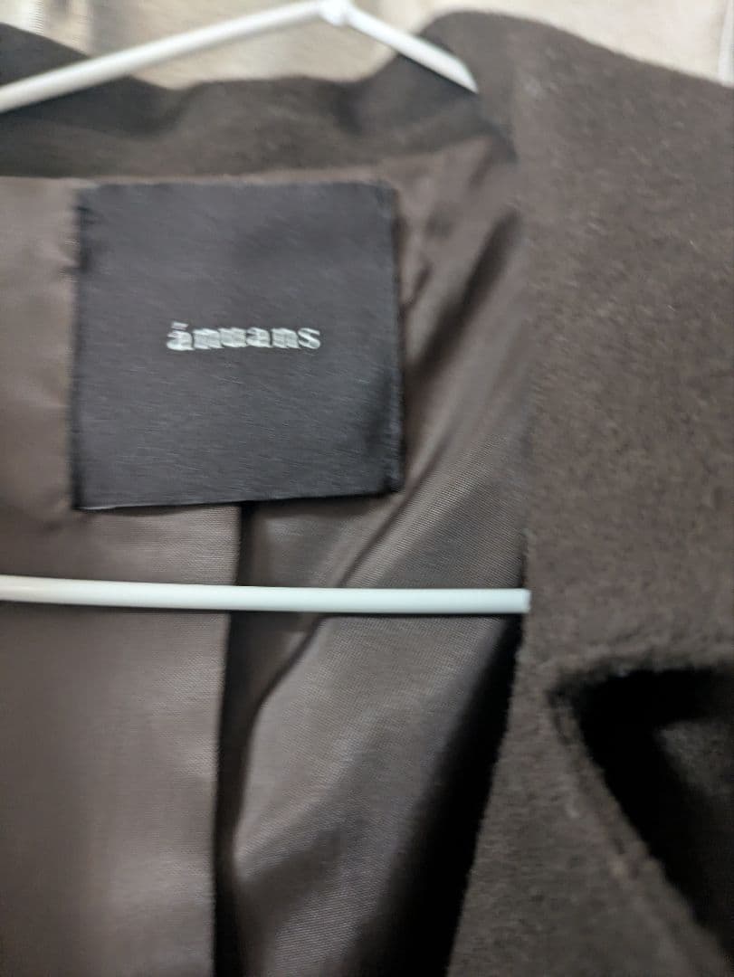 アニュアンス ウールトレンチコート