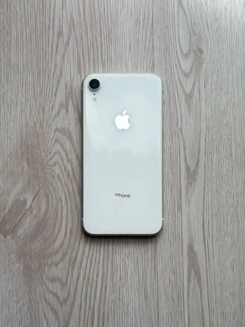 Apple iPhone XR ホワイト箱付き 128GB