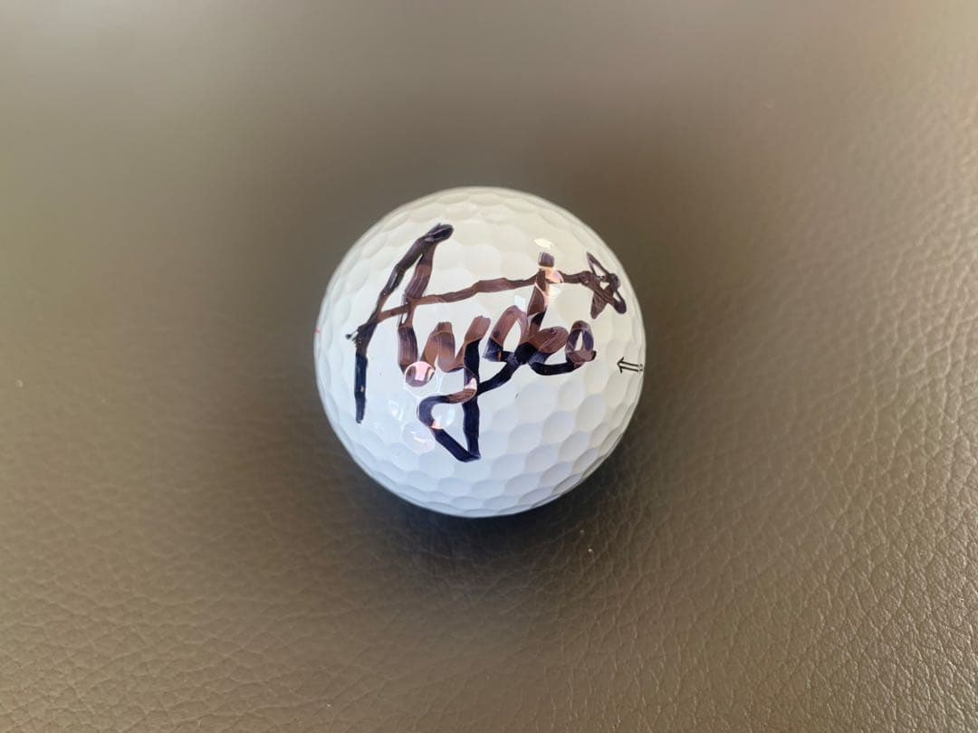 みずほアメリカオープン2023 古江彩佳直筆サイン入りボール　VIPパス