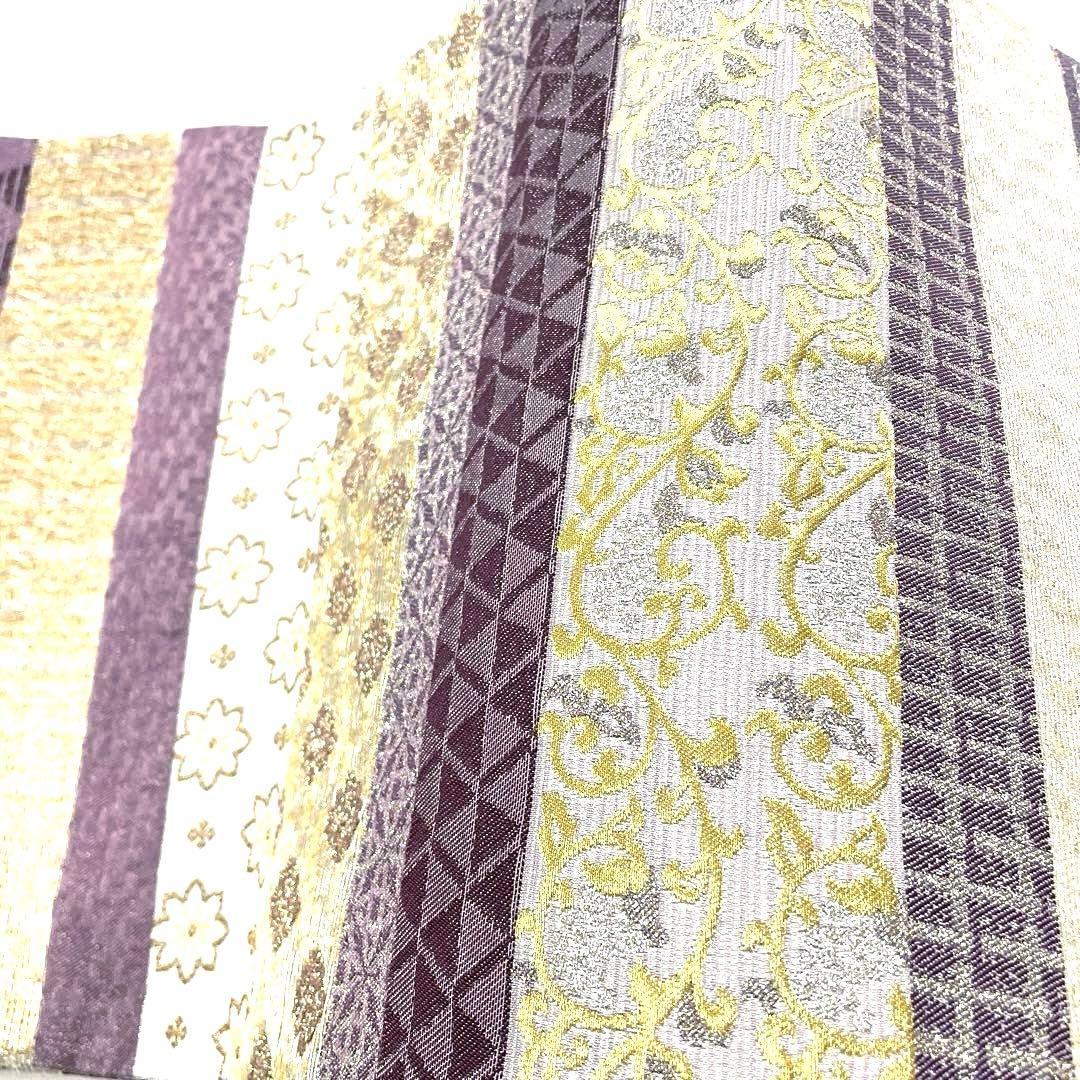 専用帯6168 6197 二点セット ●高級 正絹 吉祥百選 片面全通