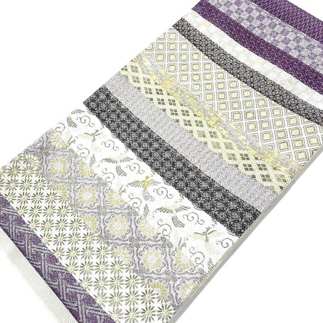 専用帯6168 6197 二点セット ●高級 正絹 吉祥百選 片面全通