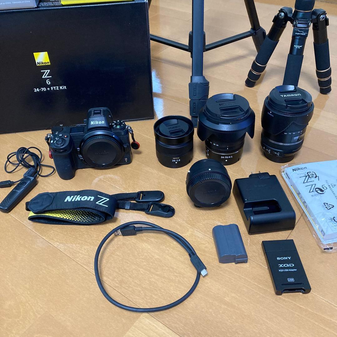 NIKON Z6 + Z 24-70mm f4 + FTZ その他レンズ