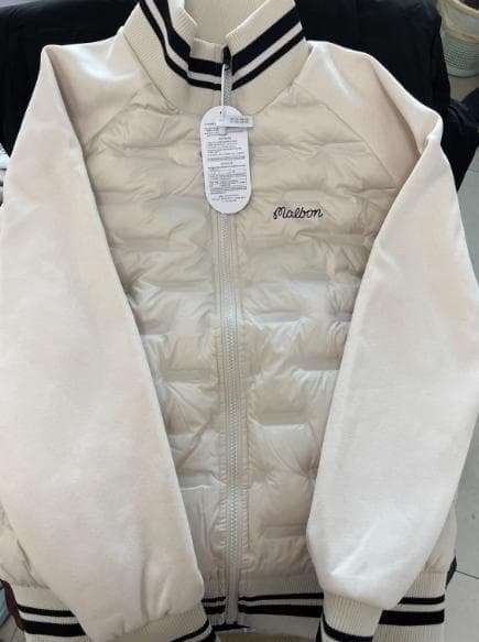 ⛳MALBON⛳ 韓国 冬用 ゴルフ ダウンジャケット メンズ 防寒 美品