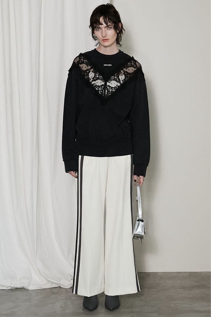 レーススウェット/Lace Sweatshirt プランクプロジェクト