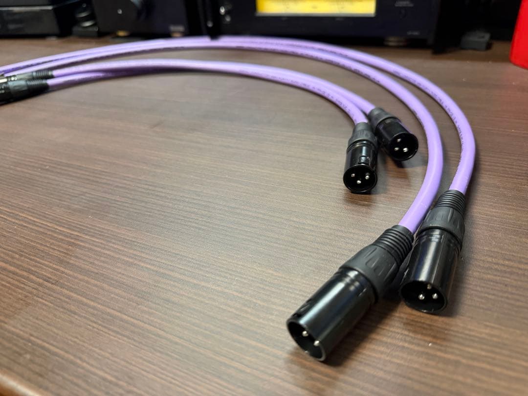 OYAIDE オヤイデ PA-02 V2 XLRケーブル ペア2組 4本セット