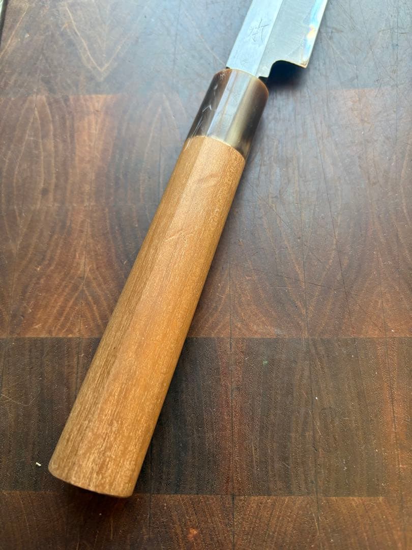 正本　築地　霞　柳刃　330mm 尺一　包丁　白鋼　和包丁　研ぎ済　刺身