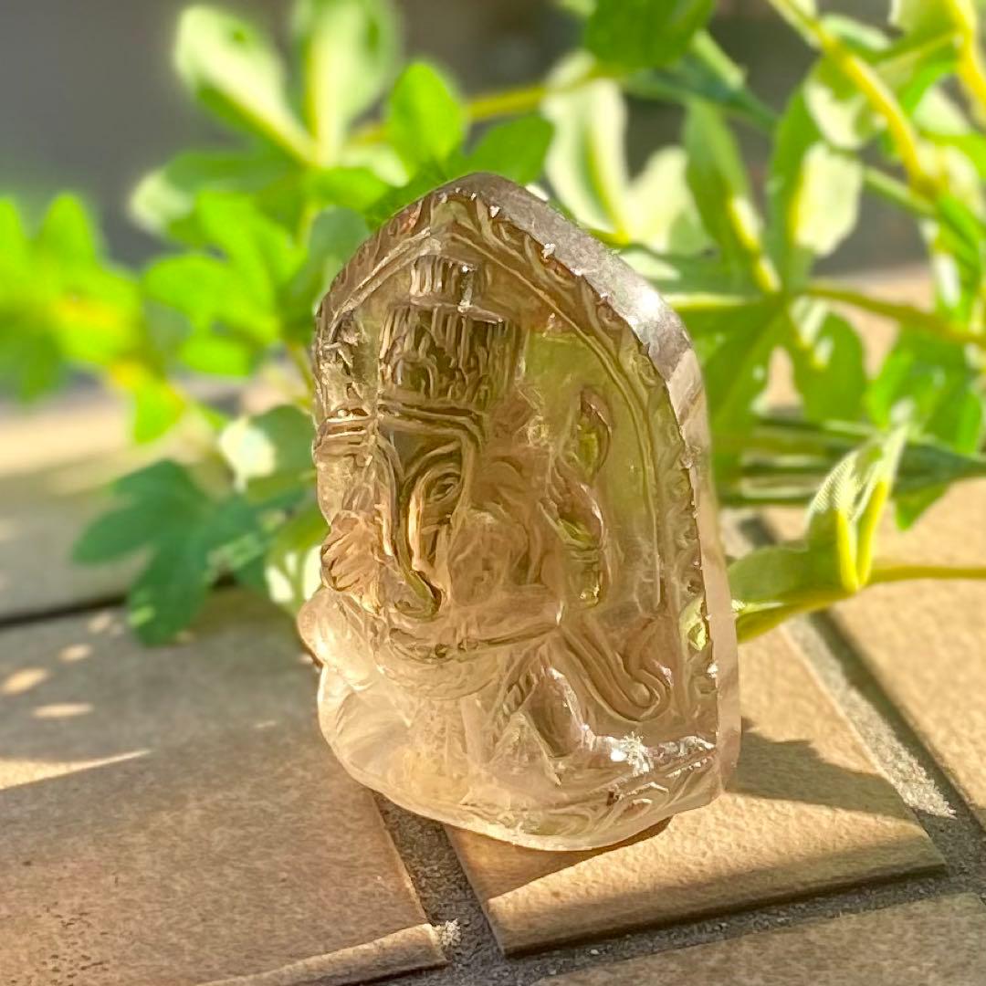 ガウリシャンカール産ガネーシャカービング