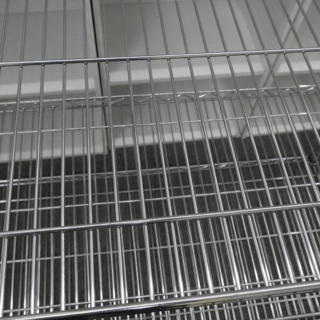 まぁちゃん:【幅120cm】スチールラック 5段 シルバー 棚板1枚追加済