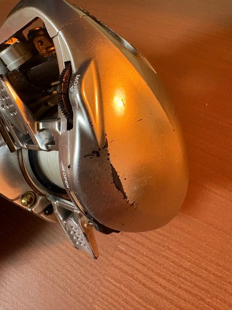 16メタニウムMGL ベアリング３つ交換済み