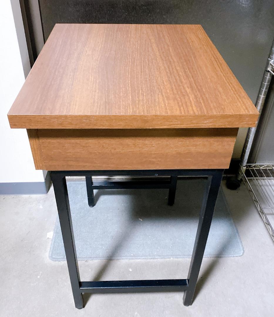 サイドテーブル インテリア サロン作業台 引き出し付き