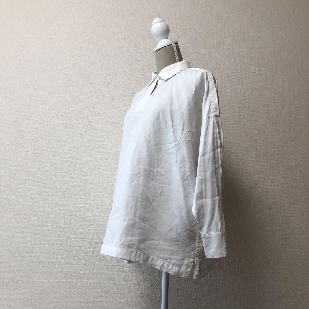 ARTS&SCIENCE★ブラウス★シャツ★ヘンプ100%★ホワイト★サイズ1