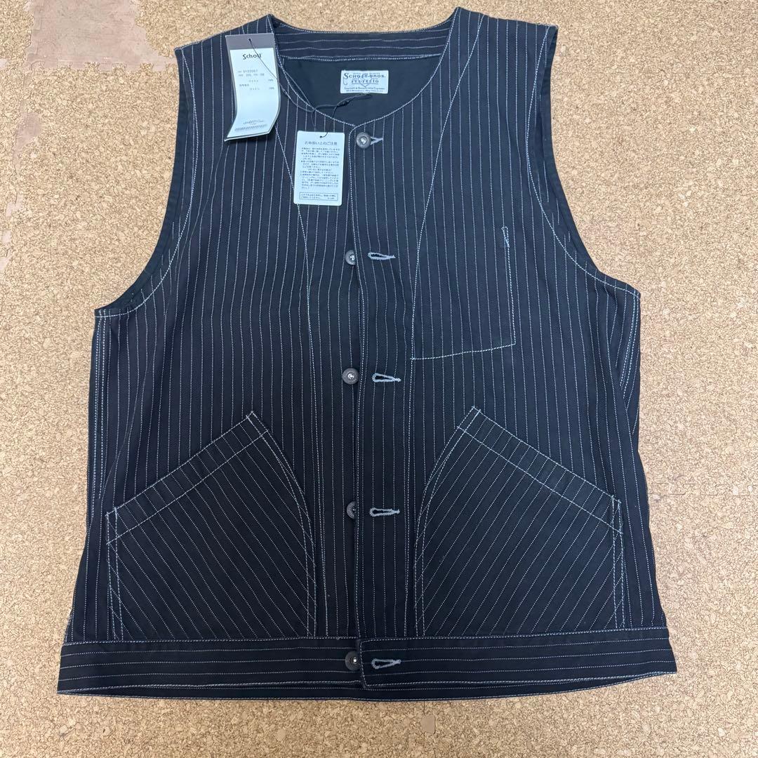 トップス SCHOTT OLD HICKORY DENIM VEST