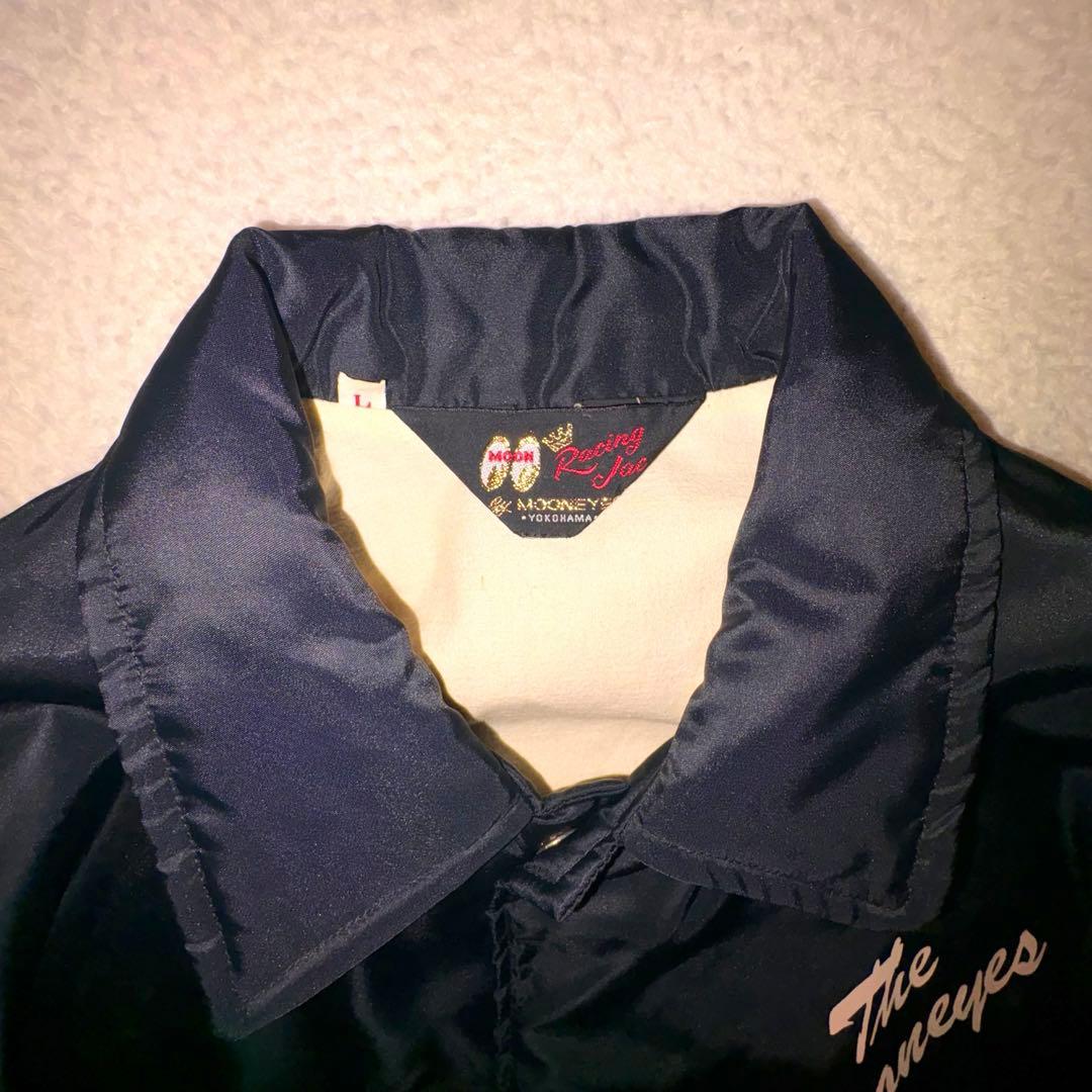 Mooneyes ムーンアイズ コーチジャケット ナイロンジャケット 黒 L
