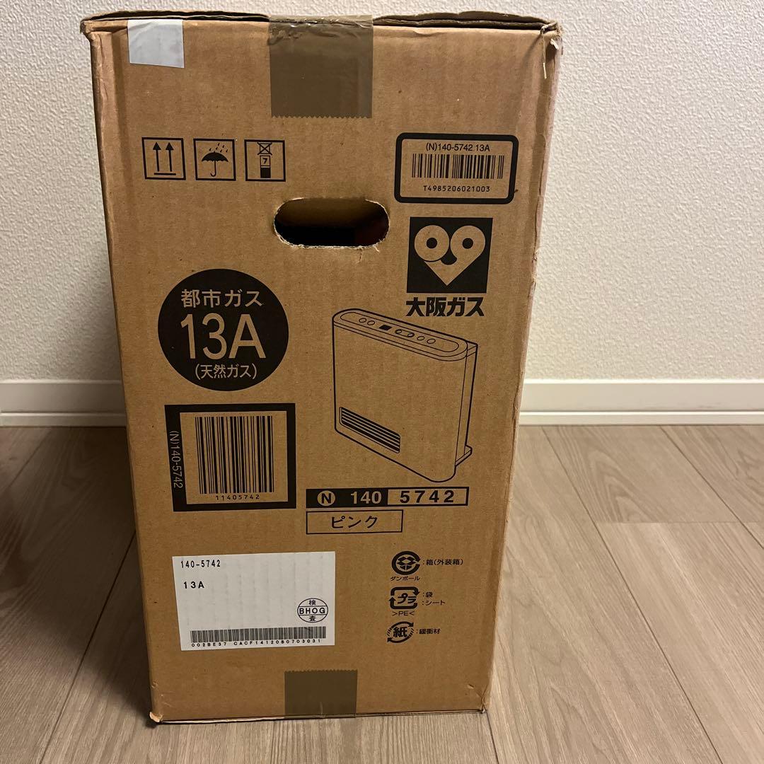 【新品未使用】１３A 大阪ガス ガスファンヒーター N140-5742