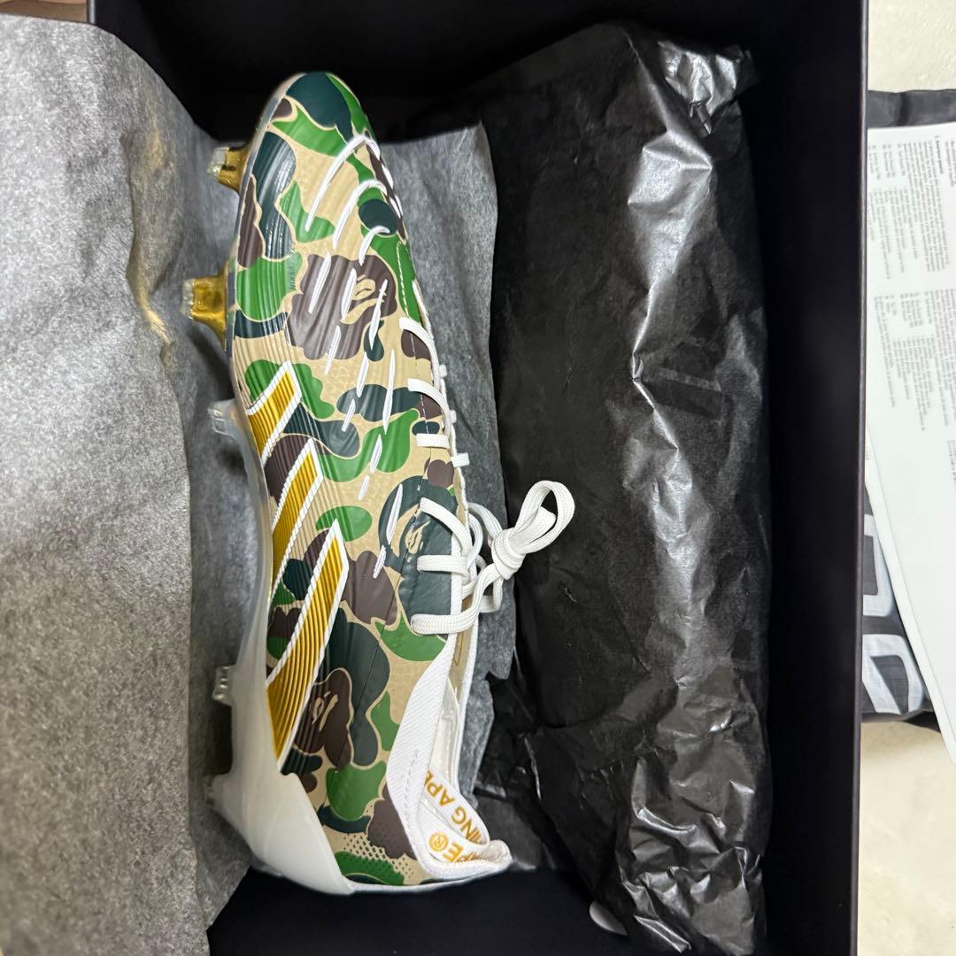 BAPE×アディダスPREDATOR 26.5cmサッカースパイク