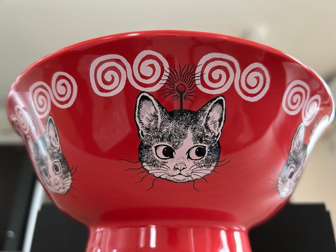 【新品未使用】ヒグチユウコ　ラーメンどんぶり＆レンゲセット　美濃焼