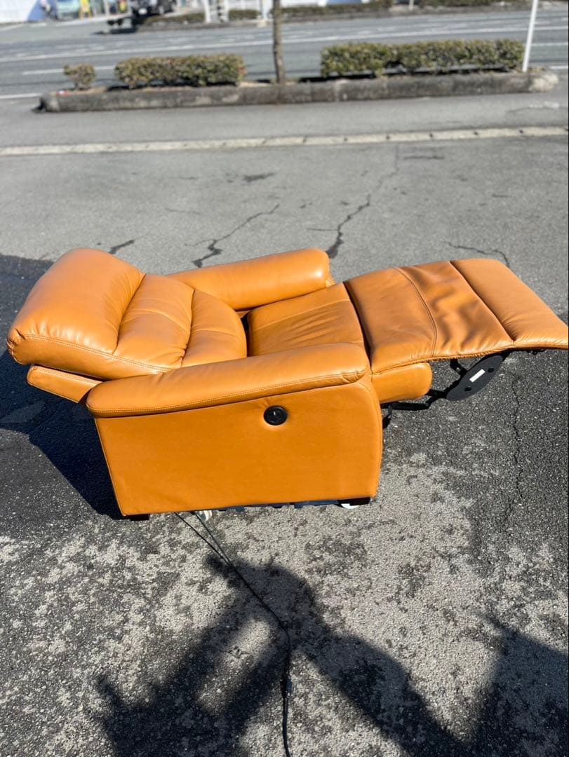 ★ニトリ 電動リクライニングソファ Nビリーバー 1人掛け USBポート付き