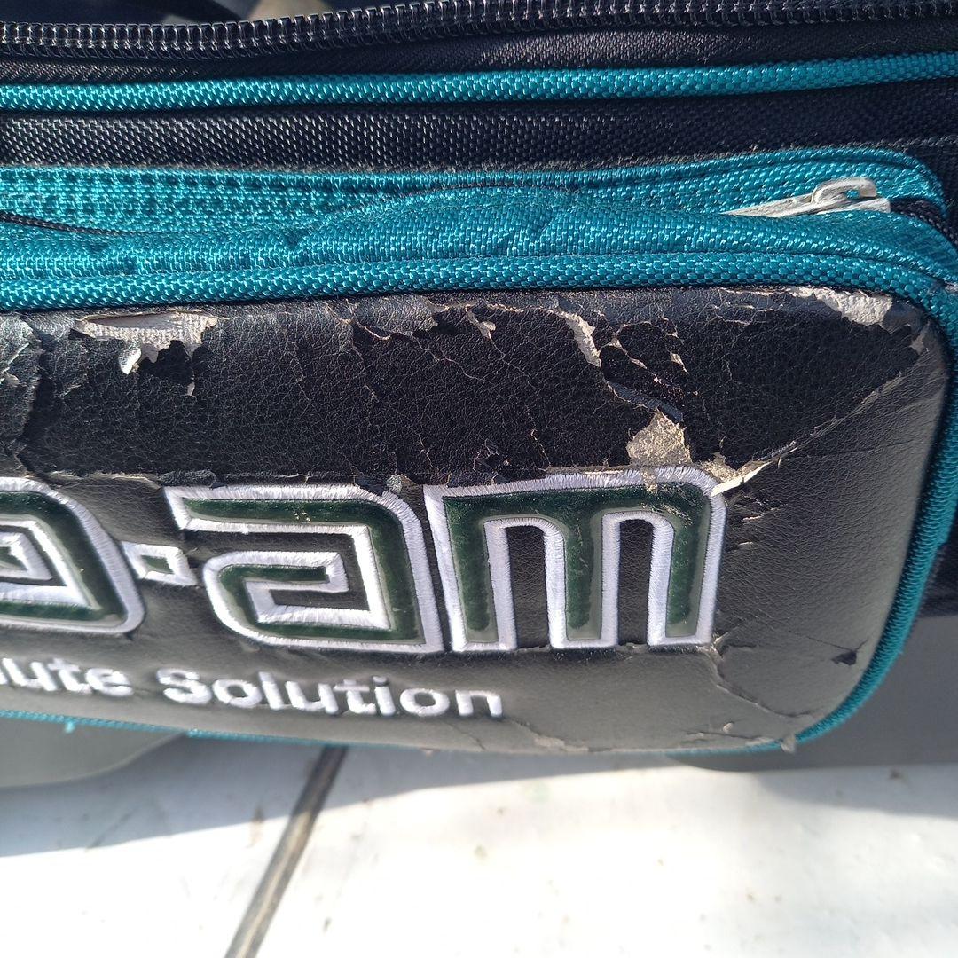 ABSブランドの「PRO-am」ボウリングバッグ（キャスター付き）