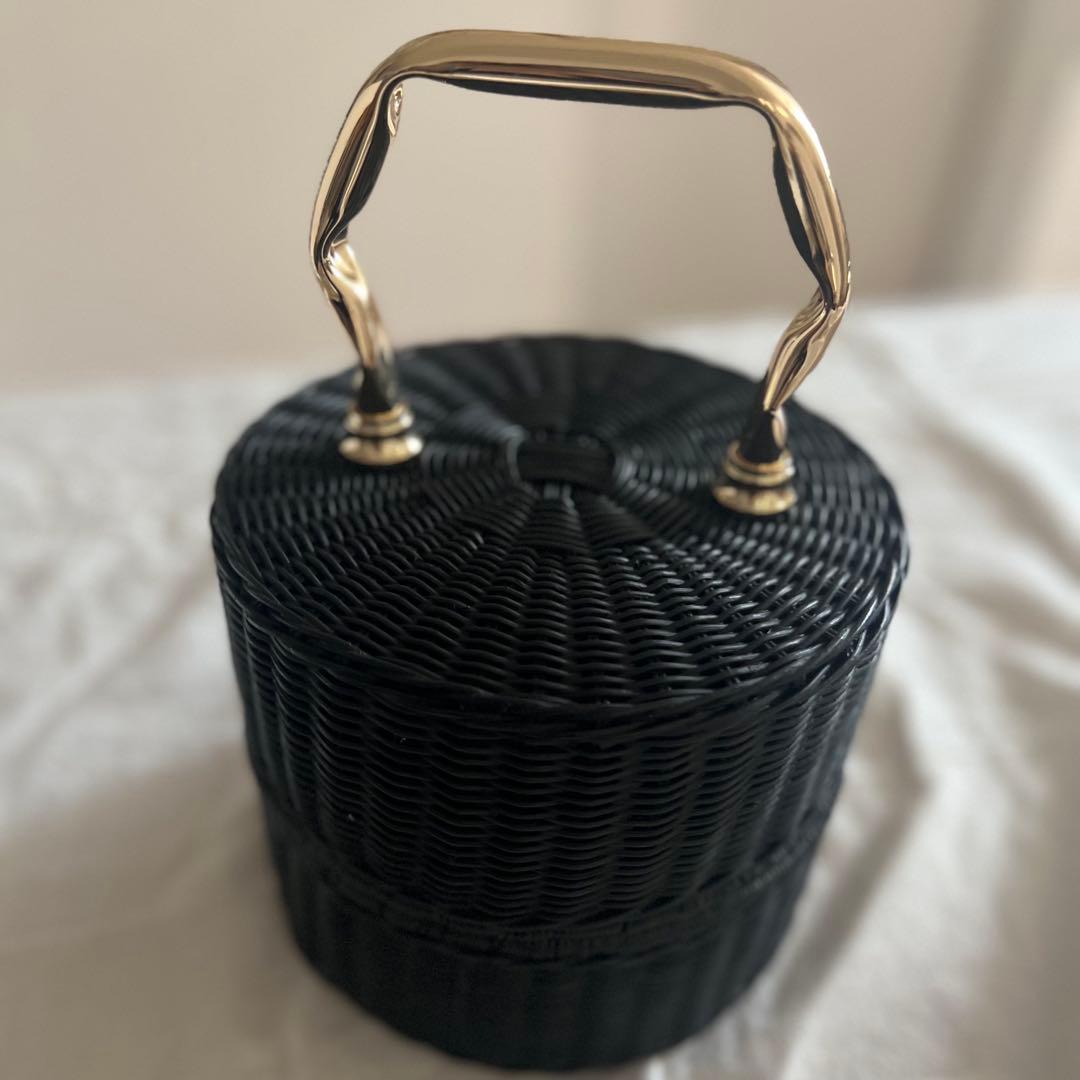 【極美品】マニマリス　パンケーキバスケット　ダブル　きのこファーセット