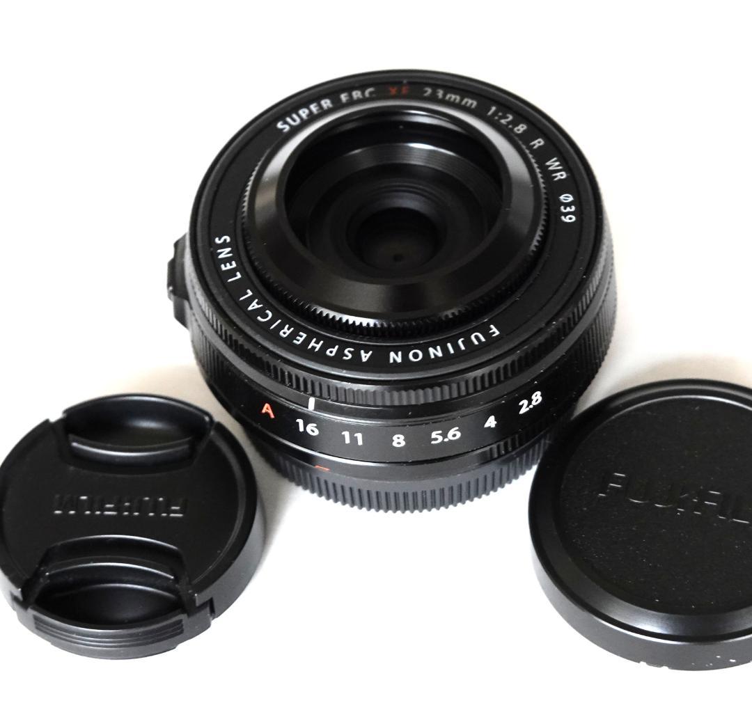 新品同様　FUJINON XF23ｍｍ F2.8 R WR 保護フィルター付き