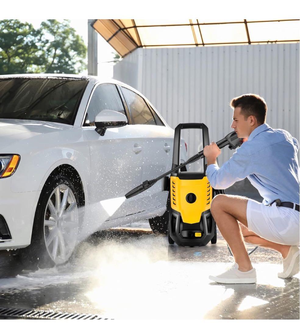 COOCHEER 高圧洗浄機 1600W 最大吐出圧力14MPa