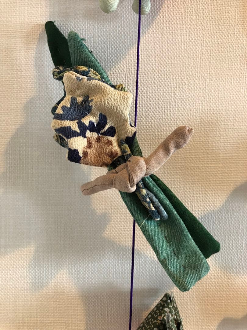 端午の節句の壁掛け③　吊るし飾り　吊るし雛