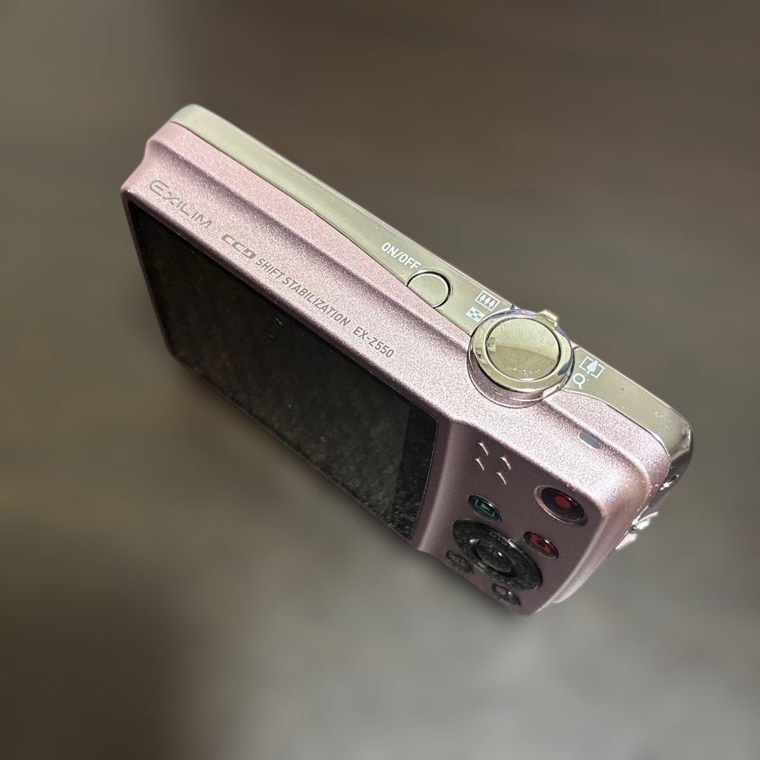 CASIO EXILIM EX-Z550 コンパクトデジタルカメラ　ピンク　美品