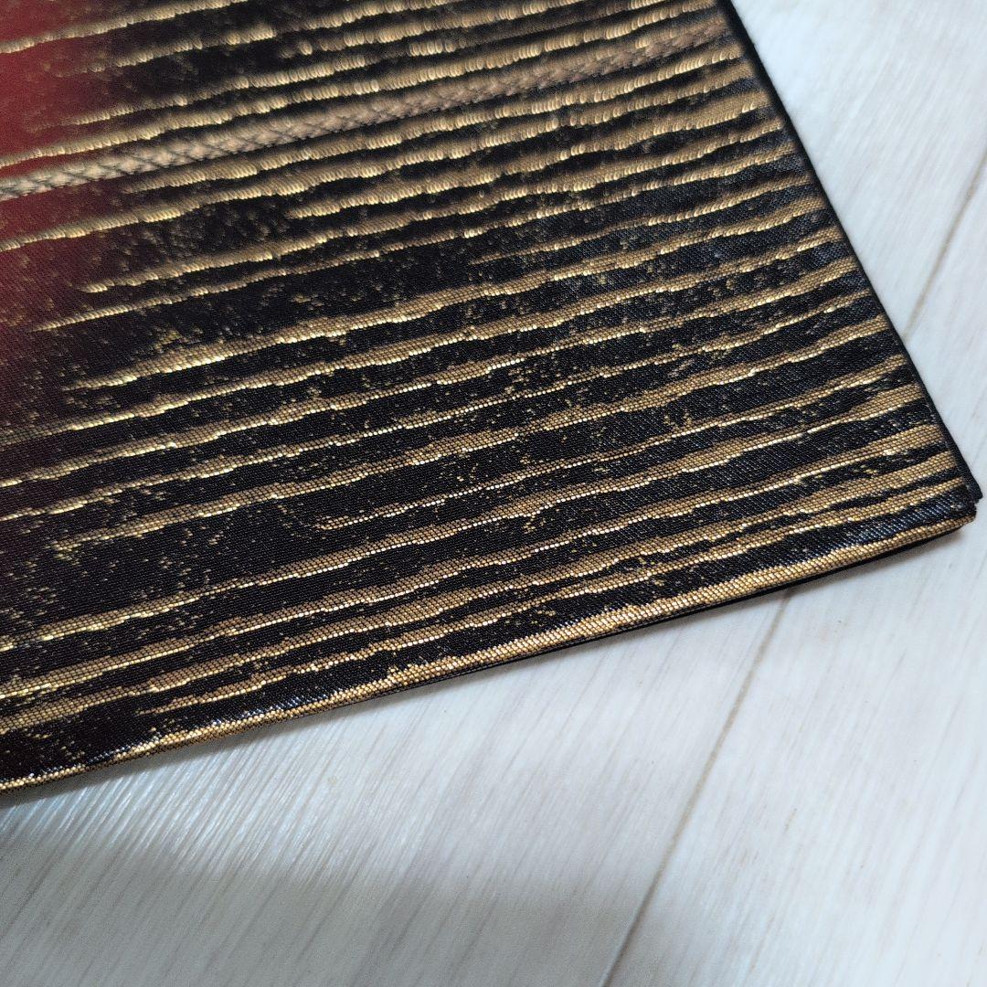 サツキ様正絹　本純金糸使用　朱色