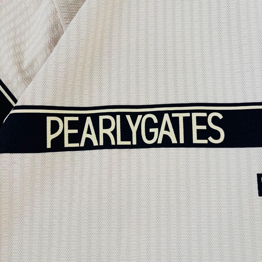 【新品タグ付き】パーリーゲイツ 半袖ポロシャツ シアサッカー 5 イエロー