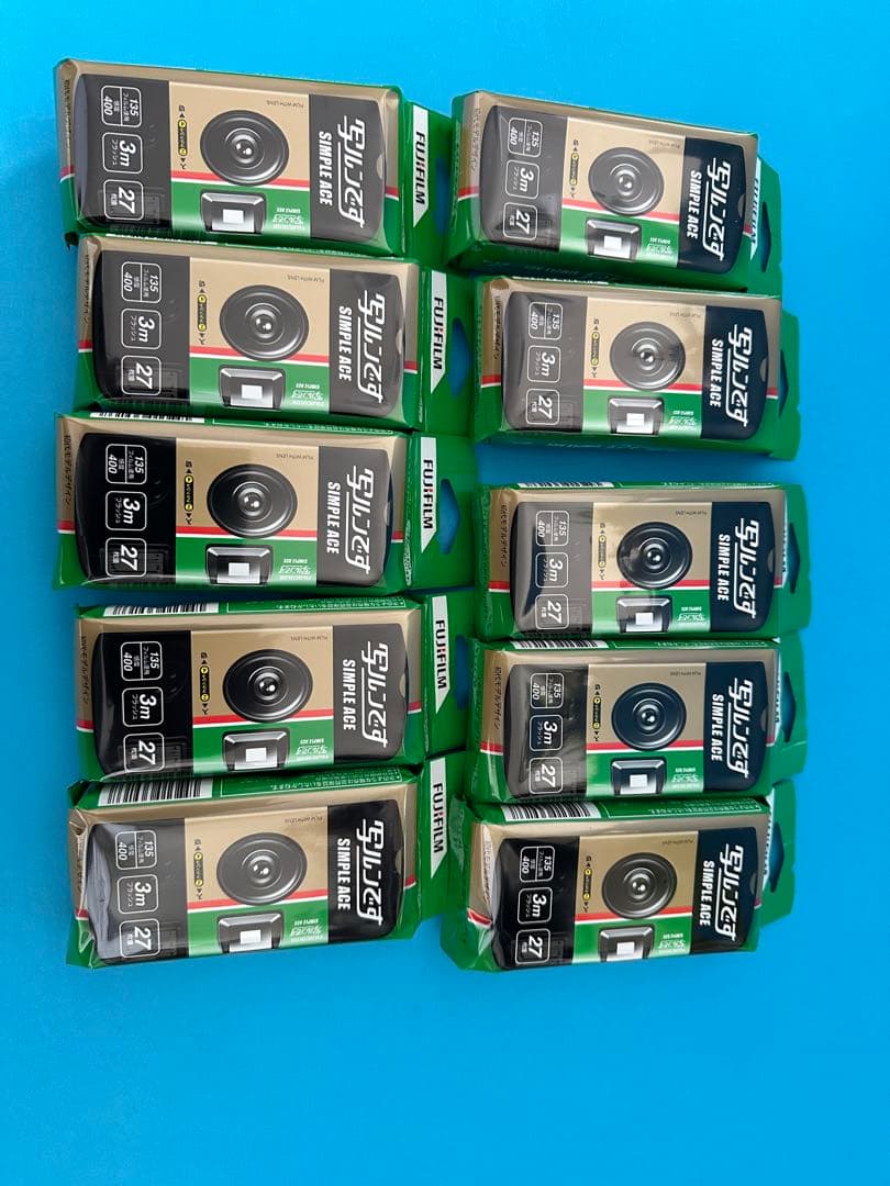 猫さん専用　FUJIFILM SIMPLE ACE 使い捨てカメラ　10個