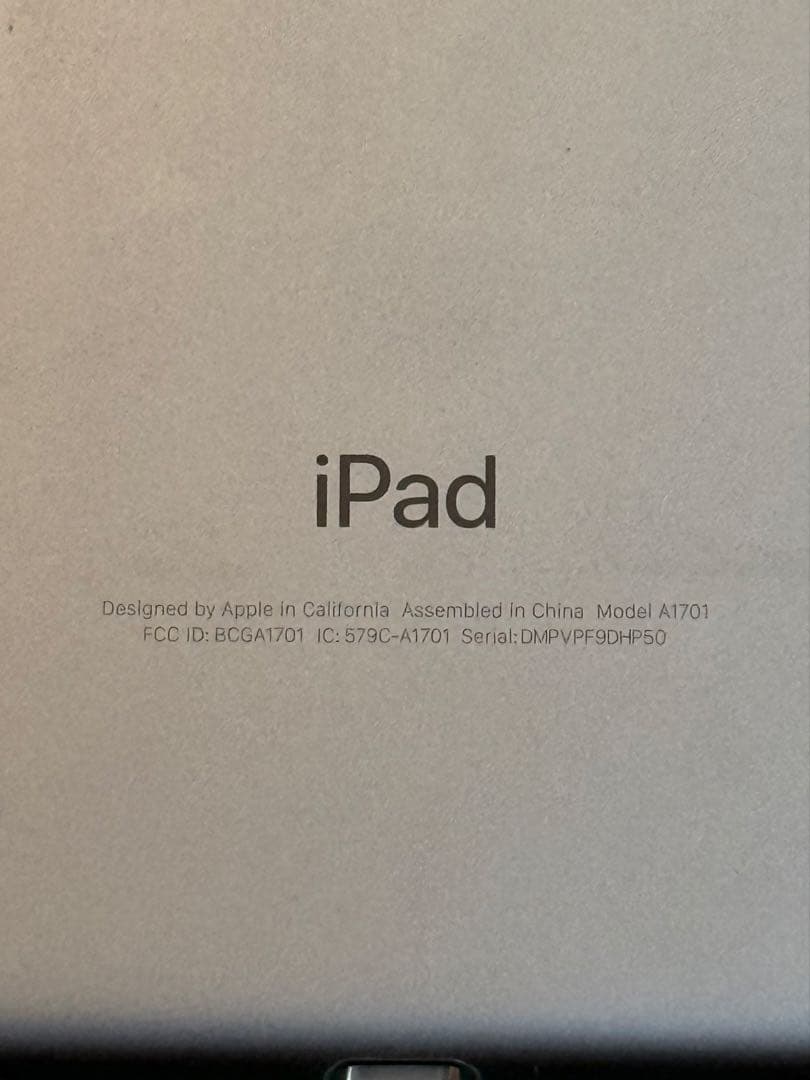 Apple iPad pro 2017(10.5インチ)