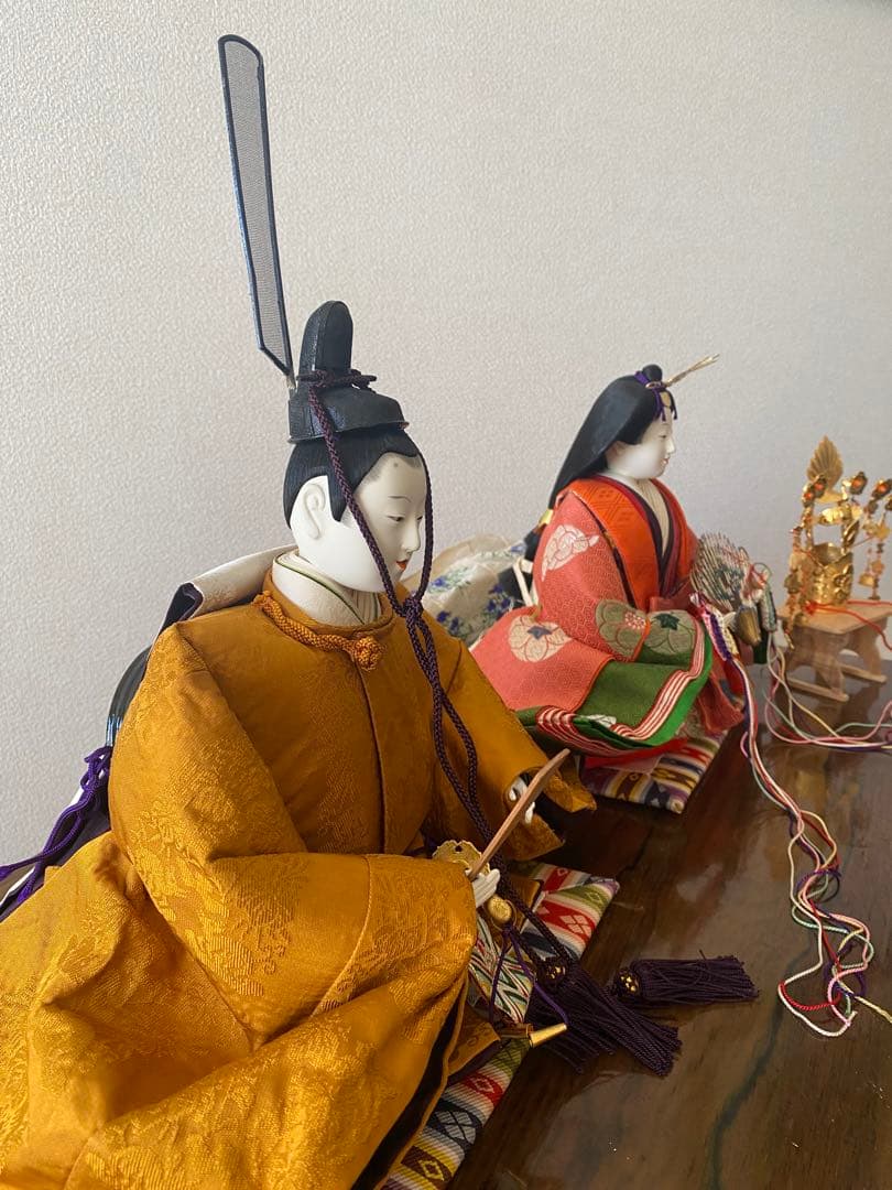 値下げ‼️雛人形　京都　洛北一操作　1980年頃　本物の伝統雛