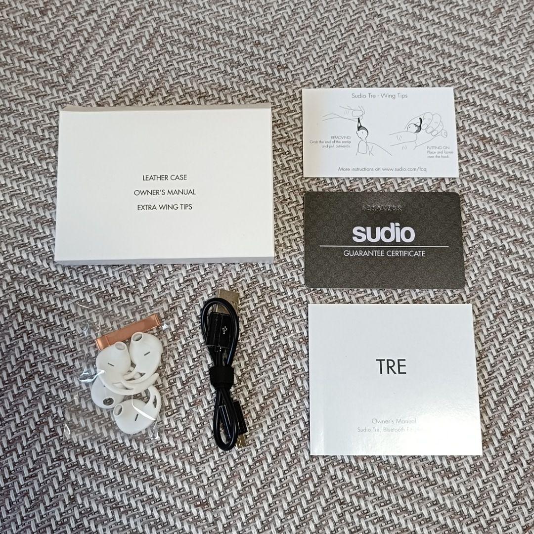 sudio Tre ワイヤレスイヤホン ホワイト