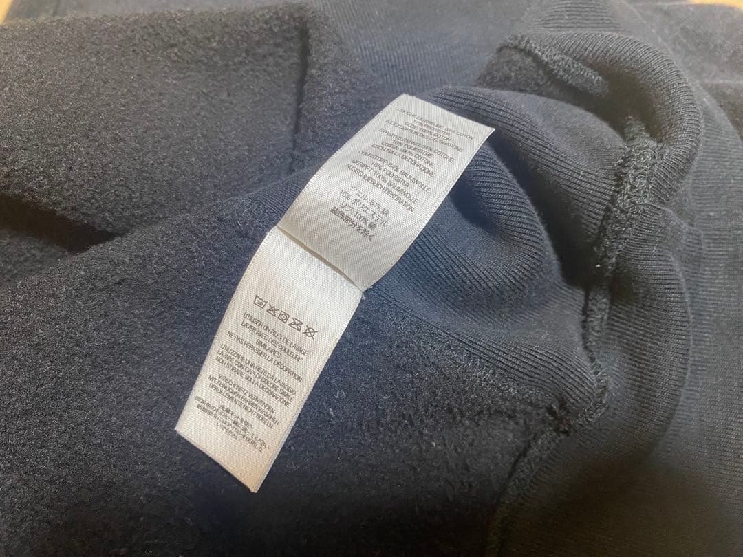 supreme 25ss washed boxlogo crewneck（黒）