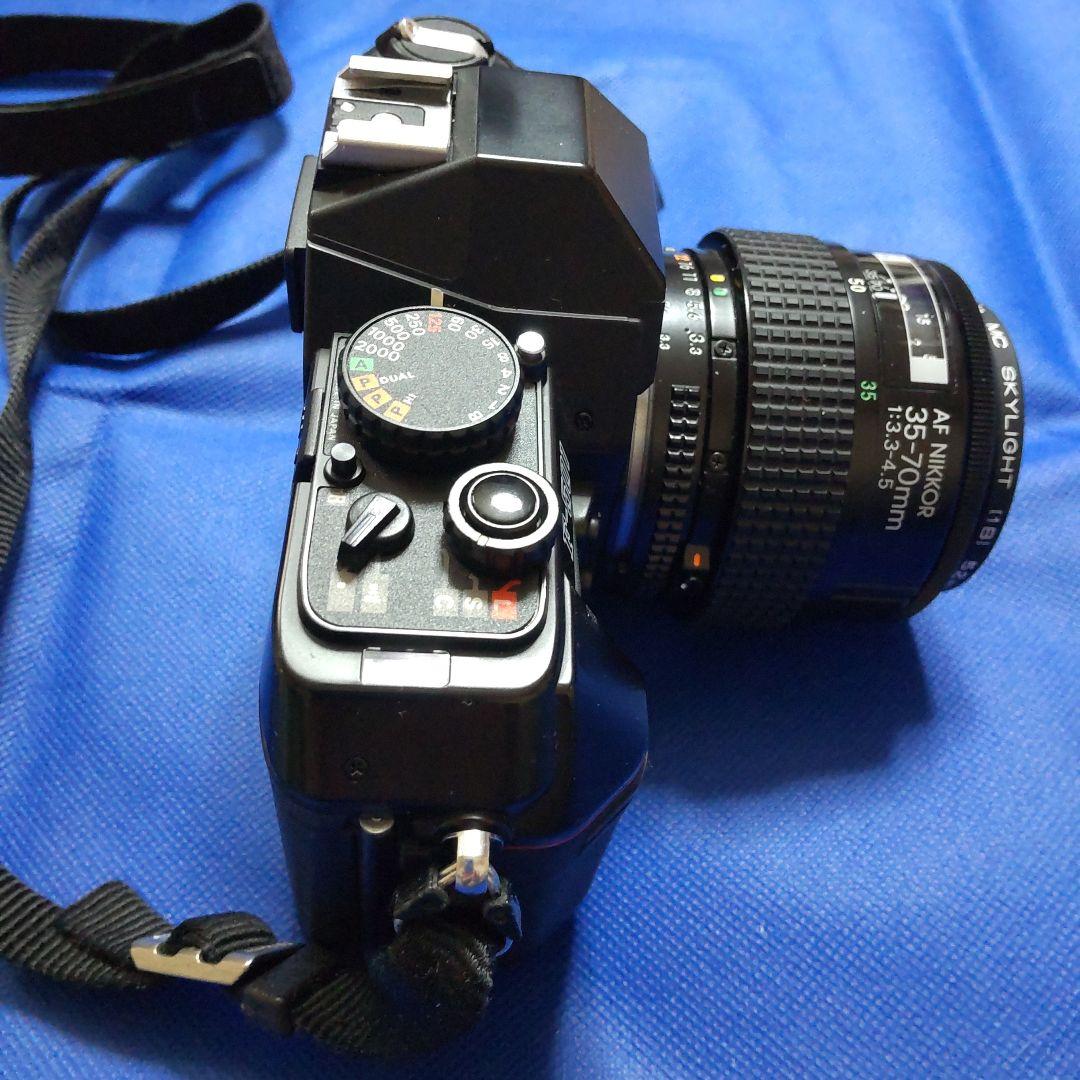 ニコン F-501 一眼レフフィルムカメラ 他 スピードライト、ズームレンズ付き