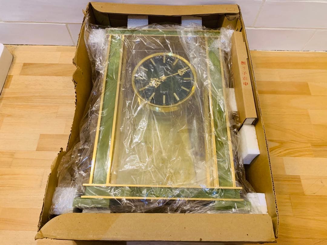 k0202-48★未使用 SEIKO 振り子置き時計 PW602G