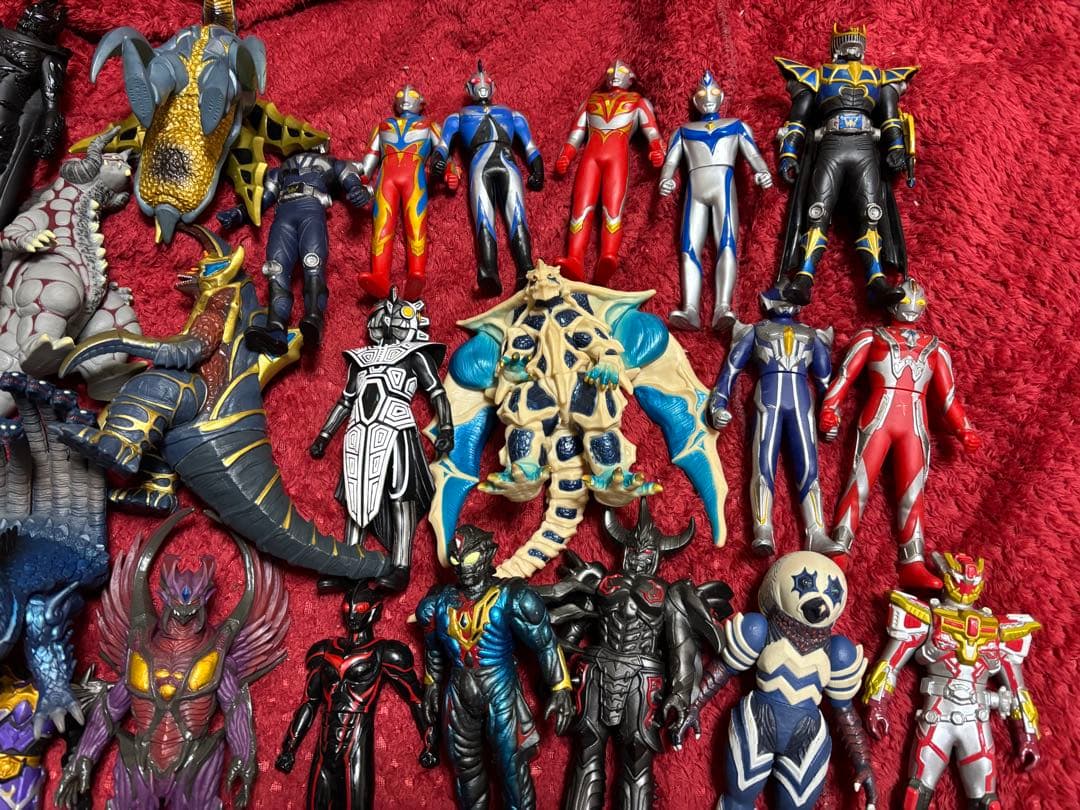 ソフビ ウルトラマン 怪獣 ガメラ マジレンジャー 仮面ライダー リュウケンドー