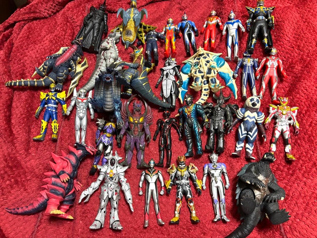 ソフビ ウルトラマン 怪獣 ガメラ マジレンジャー 仮面ライダー リュウケンドー